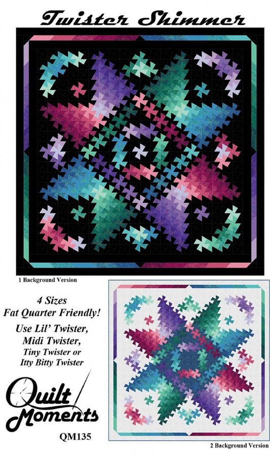 Twister Shimmer Quilt Pattern by Quilt Moments